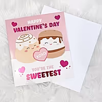 "You're the sweetest" Valentine's Day Card