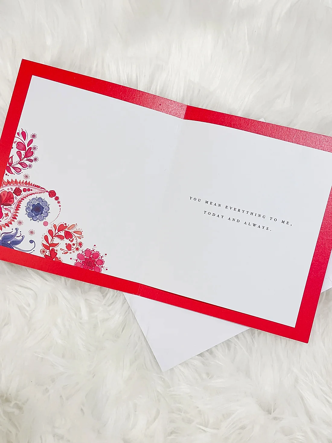 "Today and Always" Valentine's Day Card