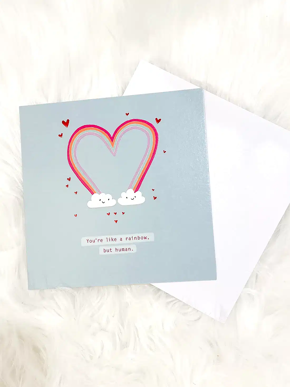 Rainbow Valentine's Day Card