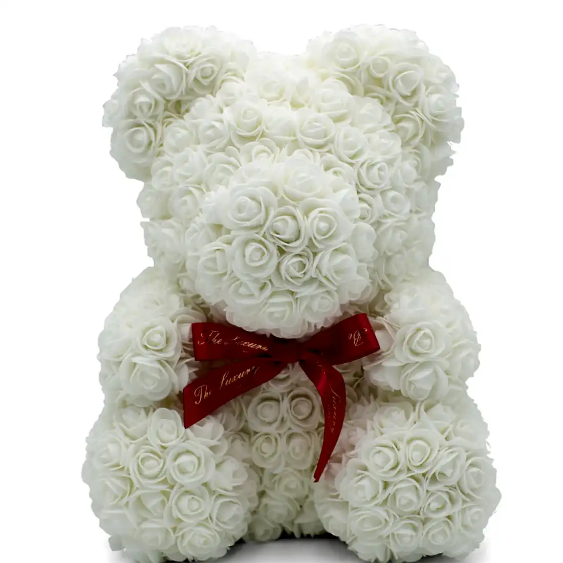white rose bear