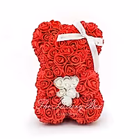 rose bear personalised gift for her