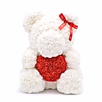 rose bear personalised gift for her