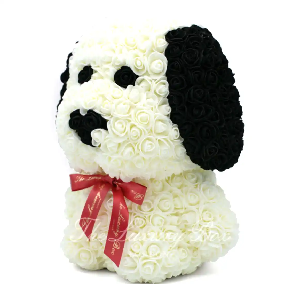 Rose Bear - Dog - Premium X - White 14 in. - Luxury Box London