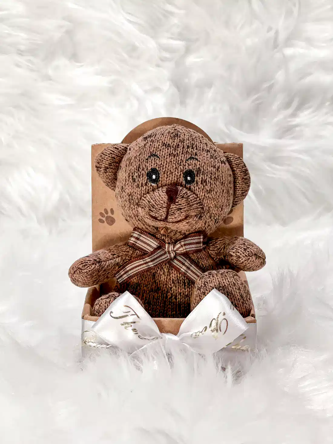 Soft Toy brown Teddy Bear gift for her delivered in UK