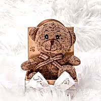 Soft Toy brown Teddy Bear gift for her delivered in UK
