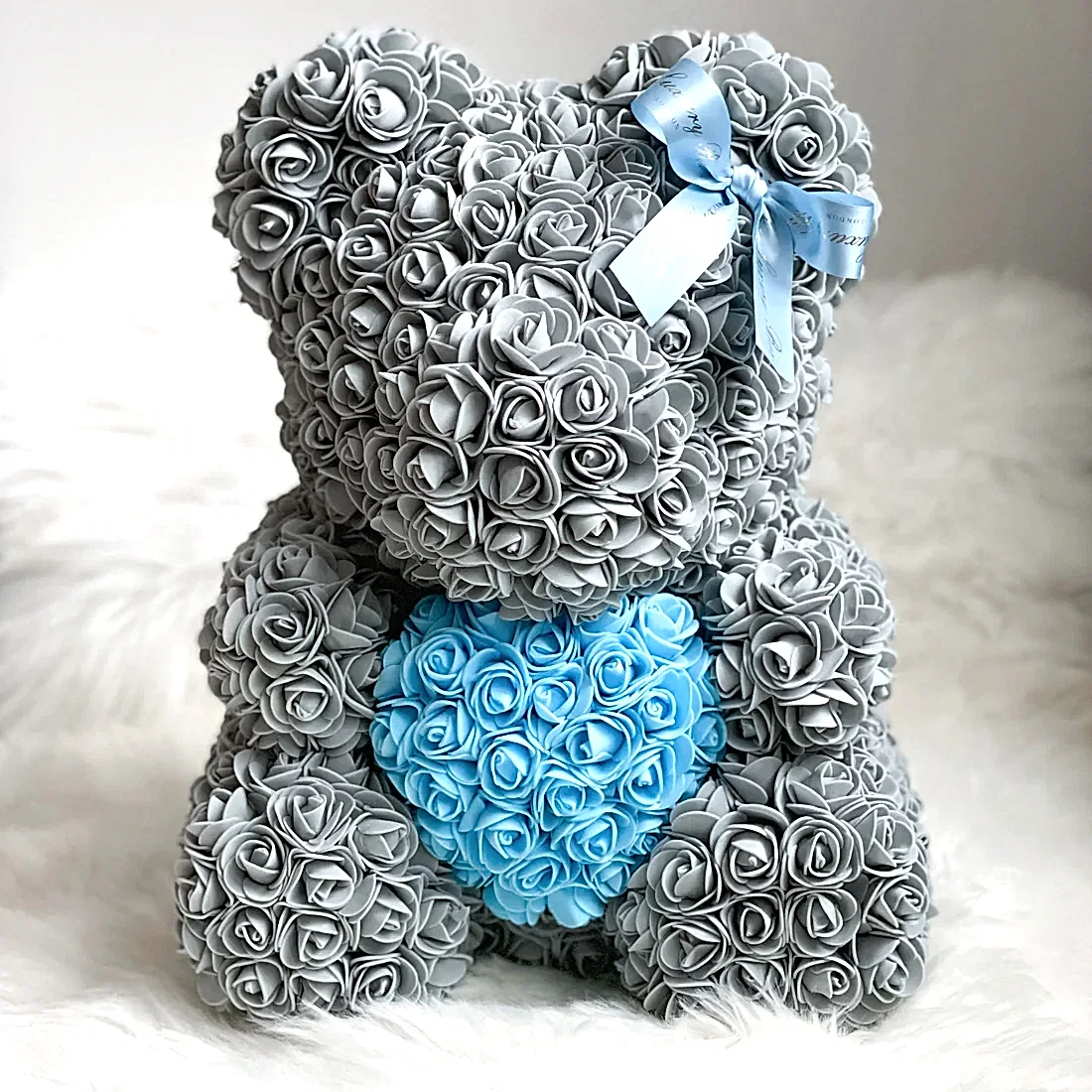 rose bear personalised gift for her