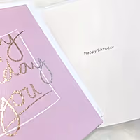 Happy Birthday gift card