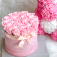valentine's day gift set rose bear and eternity rose box that last for years