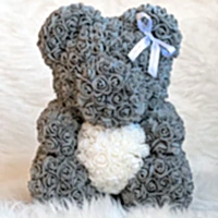 BUILD YOUR OWN Rose Bear 40cm | Unique & Thoughtful Gift for Special Occasions