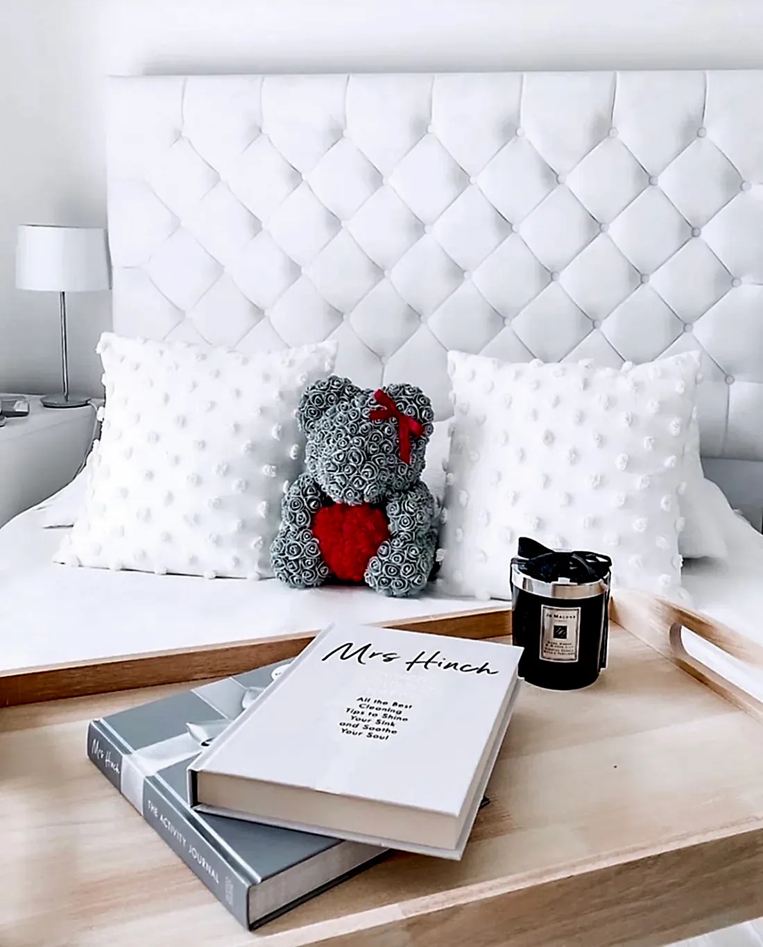 rose teddy bear home decor