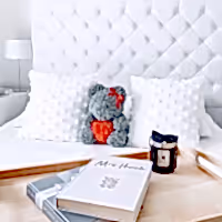 rose teddy bear home decor