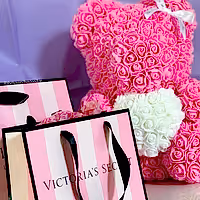 pink rose bear gift for girls