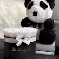 personalised valentine's day gift for her preserved eternity rose box