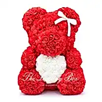 Red Rose Bear