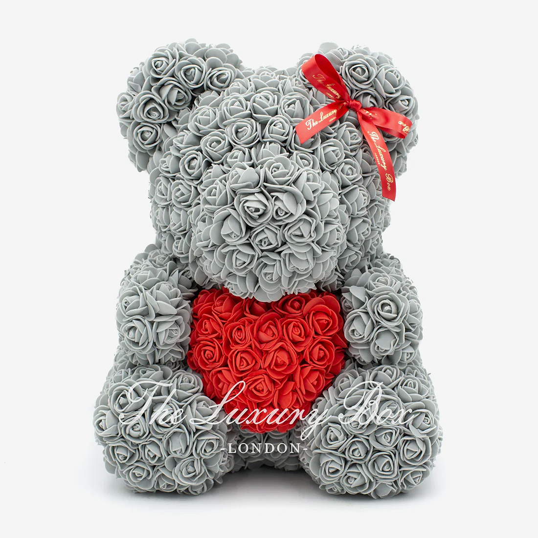 Grey Rose Bear