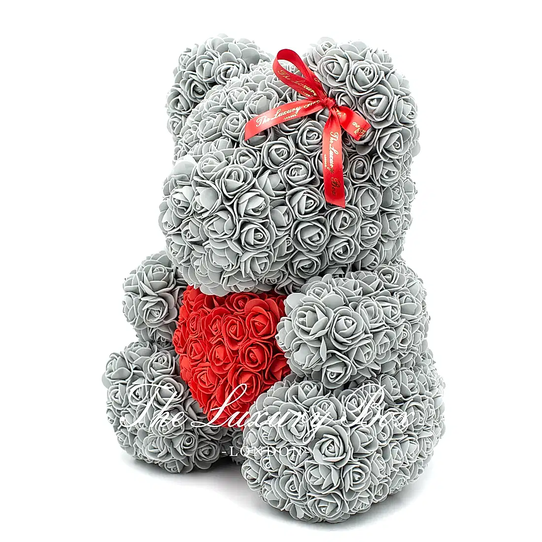 Grey Rose Bear