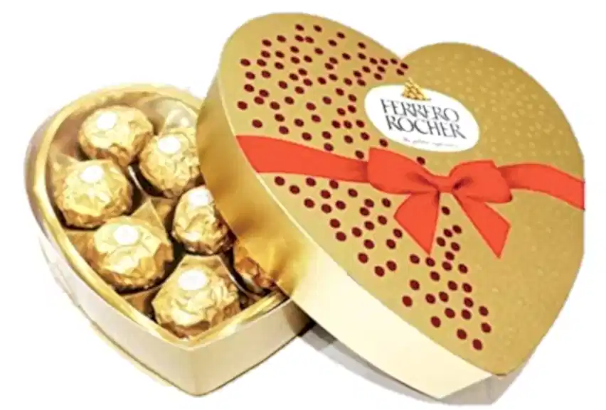 Valentine's day chocolate gift for her with fast delivery in UK