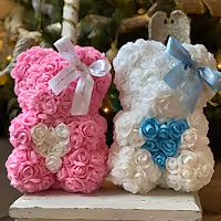 rose bear personalised gift for her